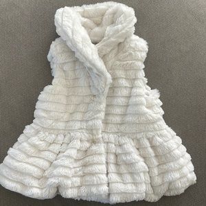 Calvin Klein Fur Vest